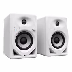 Pioneer DM-40D-BT-W, 2-voies, 2.0 canaux, Avec fil &amp;sans fil, 38 W, 10000 Ohm, Blanc