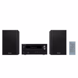 Pioneer X-HM26, Système micro audio domestique, Noir, 1 disques, Avant, 30 W, 2-voies