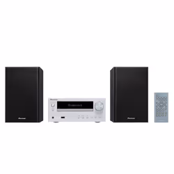 Pioneer X-HM26, Système micro audio domestique, Argent, 1 disques, Avant, 30 W, 2-voies