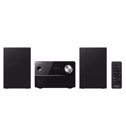 Pioneer X-EM16/MICRO, Système micro audio domestique, Noir, 10 W, 8 Ohm, 10%, FM