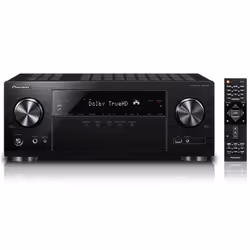 Pioneer VSX-832, 80 W, 5.1 canaux, Surround, 165 W, 32 bits/384 kHz, Bornes à vis