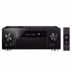 Pioneer VSX-933, 7.2 canaux, Surround, 135 W, 32 bits/384 kHz, 3,5 mm, Avec fil &amp;sans fil