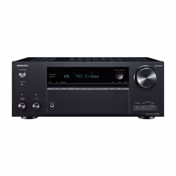 ONKYO TX-NR696, 175 W, 7.2 canaux, Surround, 6 Ohm, 6.35 mm/3.5 mm, Avec fil &sans fil