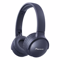 Pioneer S6 Wireless, Avec fil &amp;sans fil, 10 - 28000 Hz, Appels/Musique, 205 g, Casque, Bleu
