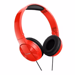 Pioneer SE-MJ503, Avec fil, 10 - 24000 Hz, Musique, 126 g, Écouteurs, Noir, Rouge