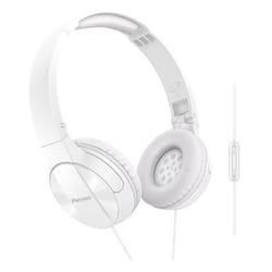 Pioneer SE-MJ503T-W écouteur/casque Avec fil Arceau Appels/Musique Blanc