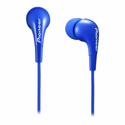 Pioneer SE-CL502-L, Avec fil, 10 - 20000 Hz, Musique, 4 g, Casque, Bleu
