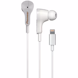 Pioneer Rayz, Avec fil, 10 - 22000 Hz, Musique, Casque, Blanc