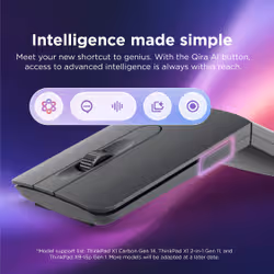 Lenovo 4Y51T62792 souris Universel Ambidextre Bluetooth IR LED 4000 DPI - Vue supplémentaire 4