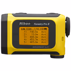 Nikon Forestry Pro II Noir, Jaune 6x 7,5 - 1600 m