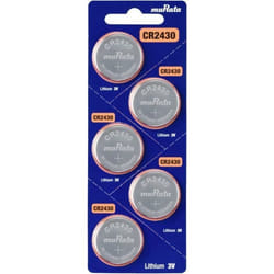 Murata CR2430-BEABAE Pile bouton CR 2430 lithium 300 mAh 3 V 5 pc(s)