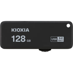 Kioxia TransMemory U365 lecteur USB flash 128 Go USB Type-A 3.2 Gen 1 (3.1 Gen 1) Noir