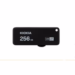Kioxia TransMemory U365, 256 Go, USB Type-A, 3.2 Gen 1 (3.1 Gen 1), 150 Mo/s, Slide, Noir