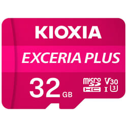 Kioxia Exceria Plus 32 Go MicroSDHC UHS-I Classe 10