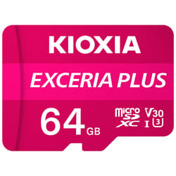 Kioxia Exceria Plus 64 Go MicroSDXC UHS-I Classe 10