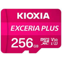 Kioxia Exceria Plus 256 Go MicroSDXC UHS-I Classe 10
