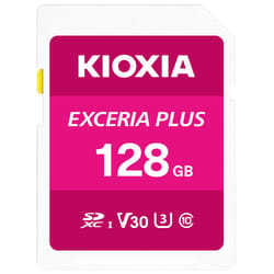 Kioxia Exceria Plus 128 Go SDXC UHS-I Classe 10