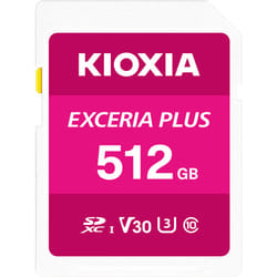 Kioxia EXCERIA PLUS 512 GB 512 Go SD UHS-I Classe 10