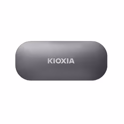 Kioxia EXCERIA PLUS, 500 Go, USB Type-C, 3.2 Gen 2 (3.1 Gen 2), 1050 Mo/s, Protection par mot de passe, Gris