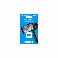 Kioxia LMEX2L512GG2 mémoire flash 512 Go MicroSDHC UHS-III Classe 10