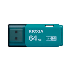 Kioxia LU301L064GG4 lecteur USB flash 64 Go USB Type-A 3.2 Gen 1 (3.1 Gen 1) Bleu