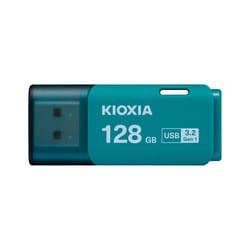 Kioxia LU301L128GG4 lecteur USB flash 128 Go USB Type-A 3.2 Gen 1 (3.1 Gen 1) Bleu