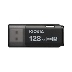 Kioxia LU301K128GG4 lecteur USB flash 128 Go USB Type-A 3.2 Gen 1 (3.1 Gen 1) Noir