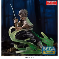 Figurine Demon Slayer - Sanemi Shinazugawa Hashira Training Arc Xross Link 12cm