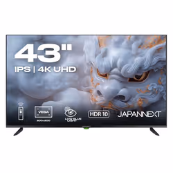 Ecran PC Grand Format - JAPANNEXT - 43 - IPS - 4K UHD (3840x2160) - JN-i432TUR