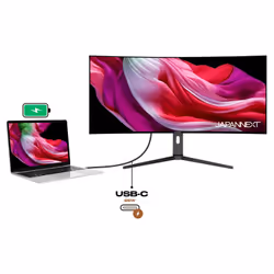 JAPANNEXT JN-5X40 écran plat de PC 100,8 cm (39.7") 5120 x 2160 pixels Wide Quad HD LCD Noir