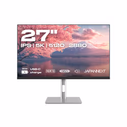 JAPANNEXT JN-IPS275K-HSPC9 écran plat de PC 27" 5K Ultra HD LED Noir, Argent - Vue supplémentaire 2