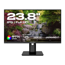 JAPANNEXT JN-IPS2382FHDR-HSP écran plat de PC 61 cm (24") 1920 x 1080 pixels Full HD LCD Noir