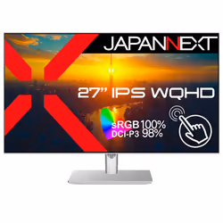 JAPANNEXT JN-IPS27WQHDR-C65W-FLD-T écran plat de PC 27" Quad HD LCD Écran tactile Noir - Vue supplémentaire 4