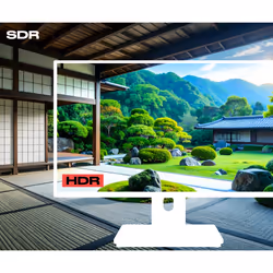 JAPANNEXT JN-IPS27WQHDR-C65W-FLD-T écran plat de PC 27" Quad HD LCD Écran tactile Noir - Vue supplémentaire 6