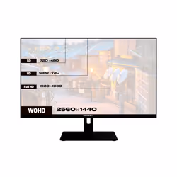 JAPANNEXT JN-IPS27WQHDR-C65W-FLD-T écran plat de PC 27" Quad HD LCD Écran tactile Noir - Vue supplémentaire 7