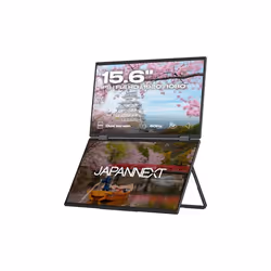 Double Écran Mobile - JAPANNEXT - 15.6(x2) - IPS - Full HD (1920x1080) - JN-DMD-IPS156F