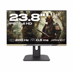 JAPANNEXT JN-IPS238FHD200F-HSP-CAMO écran plat de PC 61 cm (24") Full HD LCD Noir - Vue supplémentaire 3