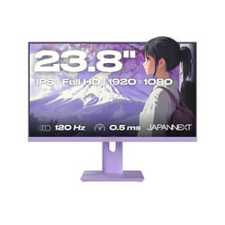 Ecran PC Gamer - JAPANNEXT - 23.8 - IPS - Full HD (1920x1080) - 120Hz - 0.5ms - Violet Pastel - JN-IPS238G120F-HSP-PP