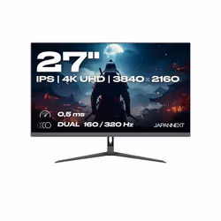 Ecran PC Gamer - JAPANNEXT - 27 - Dual Mode - 160Hz/4K (3840x2160) & 320Hz/FHD (1920x1080) - 0.5ms - JN-IPS27G1632UF