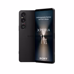Sony Xperia 1 VI 5G, 16,5 cm (6.5"), 12 Go, 256 Go, 52 MP, Android 14, Noir