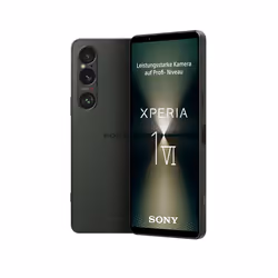 Sony Xperia 1 VI 5G, 16,5 cm (6.5"), 12 Go, 256 Go, 52 MP, Android 14, Vert, Kaki