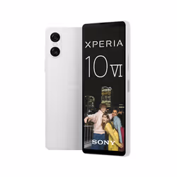 Sony Xperia 10 VI 5G, 15,5 cm (6.1"), 8 Go, 128 Go, 48 MP, Android 14, Blanc
