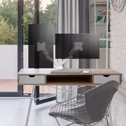 ONKRON G160 32" Bureau Blanc