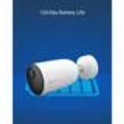 Caméra de surveillance - EZVIZ - CB3 - WiFi - 1080P - Batterie rechargeable 5200mAh