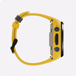 Elari KidPhone 4GR Numérique Écran tactile 4G Jaune GPS (satellite)