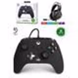 Manette de jeu - XBOX - Pack Manette NOIRE EDITION Officielle - Casque Gamer PRO H7 - Multiplateforme - Sans fil