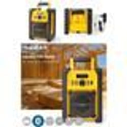 Radio de Chantier - N - FM - 15 W - Bluetooth - IP65 - Antichocs