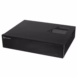 Silverstone ML04, HTPC, PC, Noir, micro ATX, Mini-DTX, Mini-ITX, Métal, maison/bureau