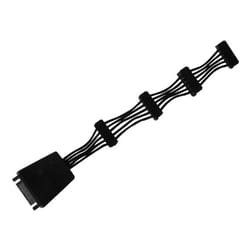 Silverstone CP06-E4 câble SATA 0,19 m Noir