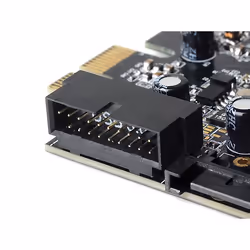 Silverstone EC04-E carte et adaptateur d'interfaces Interne USB 3.2 Gen 1 (3.1 Gen 1) - Vue supplémentaire 8